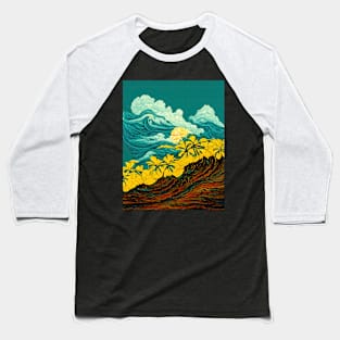 Illustrations inspired by Vincent van Gogh Baseball T-Shirt